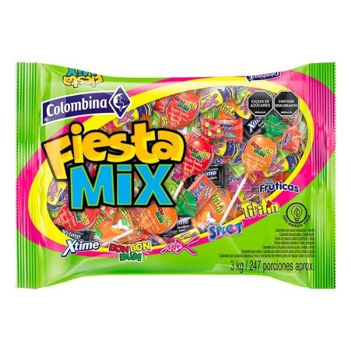 Dulces Fiesta Mix Colombina 3kg