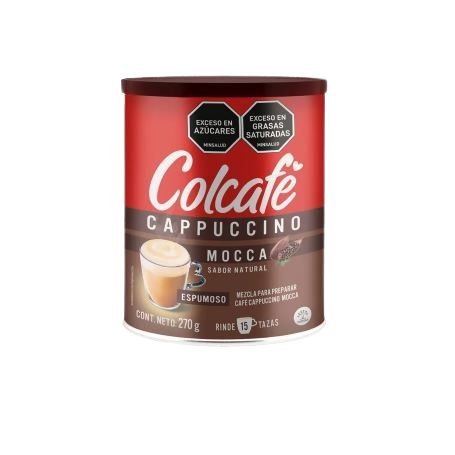Cafe Colcafe Cappuccino Mocca Sabor Natural 270 g