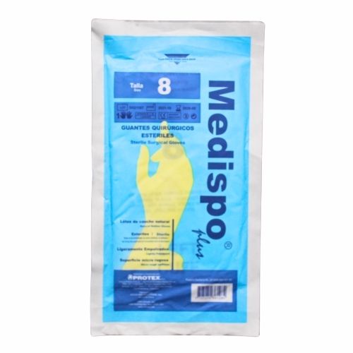 Guante para Cirugia Empaque Individual Talla 8