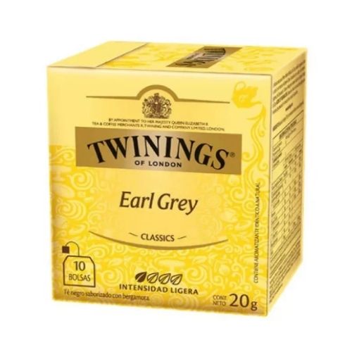 Te Twinings Earl Grey Caja x10 Sobres