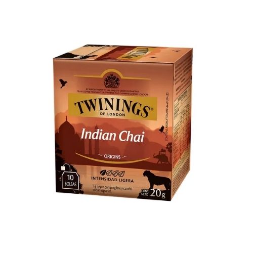 Te Twinings Indian Chai Caja x10 Sobres