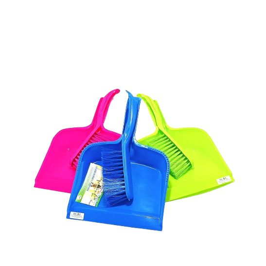 Recogedor de Mano Plastico con Cepillo My