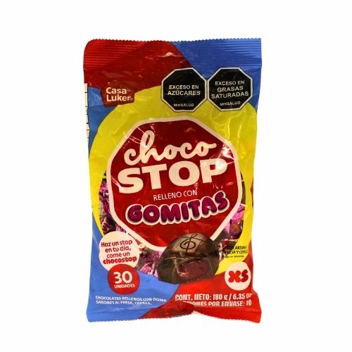 Chocolate Chocostop Relleno Paq. X 30u.