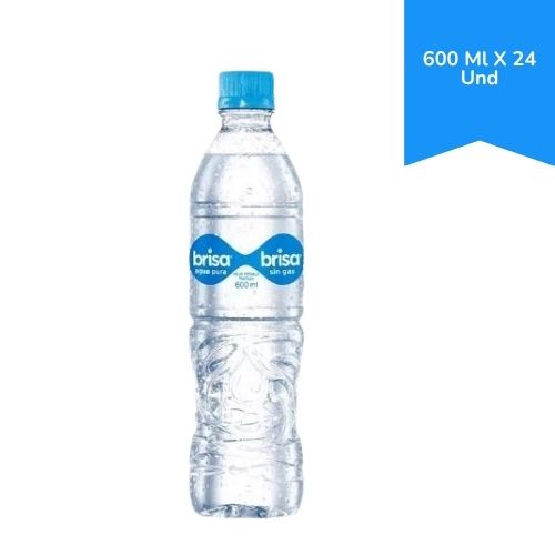 Agua Brisa Sin Gas 600ml Paca x24 Unidades