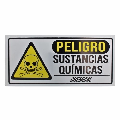 Senalizacion 30x14cms Productos Quimicos