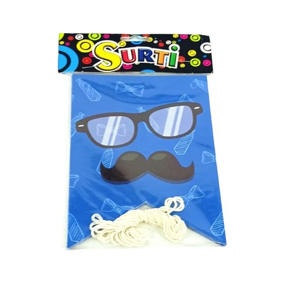 Guirnalda Azul Feliz Dia Papa