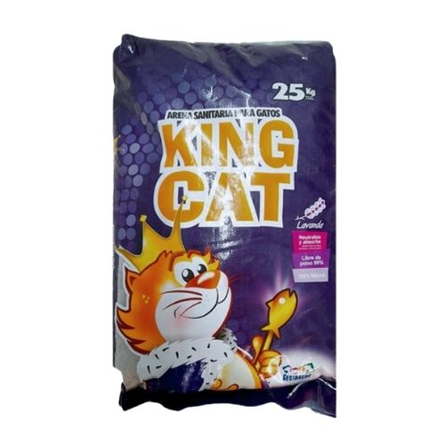 Arena para Gato King Cat Bulto de 25kg.