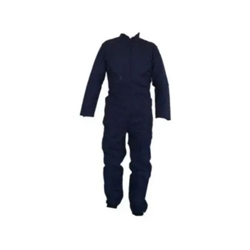 Overol Enterizo en Dril Azul Tres Cremalleras Talla L