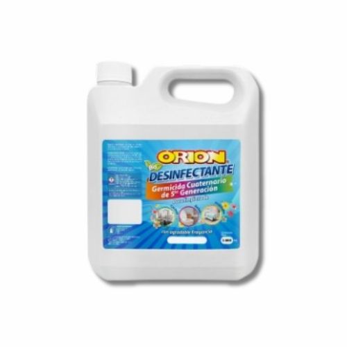 Limpiador Desinfectante Germicida Cuaternario 3750ml Orion