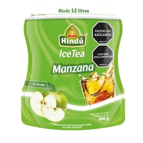 Te Instantaneo Hindu Ice Tea Verde Manzana 600gr.