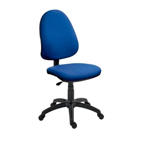 Silla Niza Secretarial H49 Kit Fijo Sin Brazos Ref 5.577B Azul 