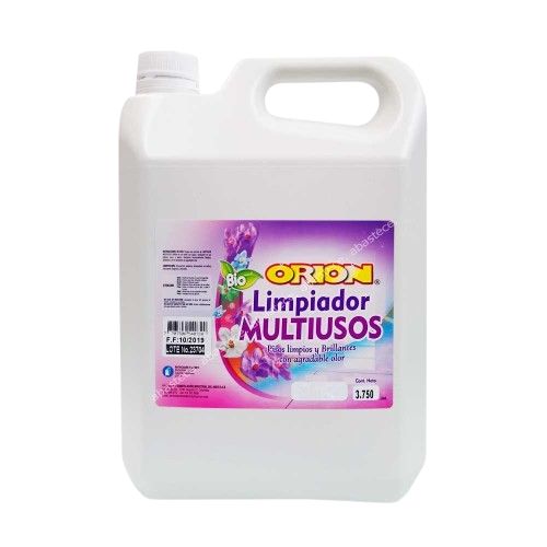 Limpiador Multiusos Citronela Pisos Brillantes Orion 3750 ml