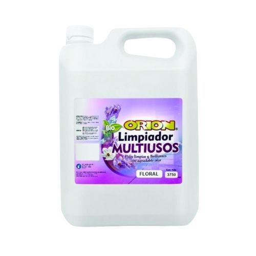 Limpiador Multiusos Floral Pisos Brillantes Orion 3750 ml
