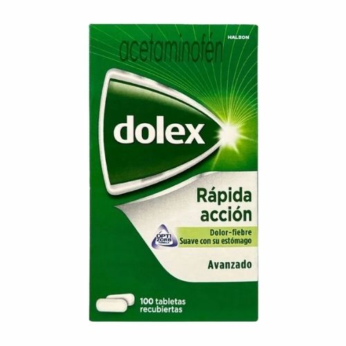 Dolex Avanzado 500 mg Caja x100 Tabletas