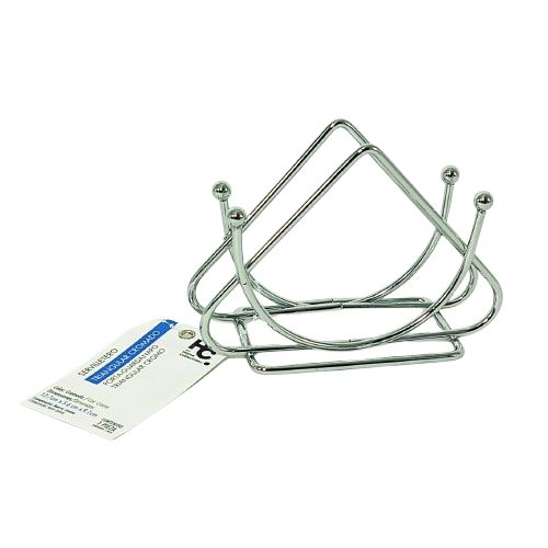Servilletero Triangular Cromado