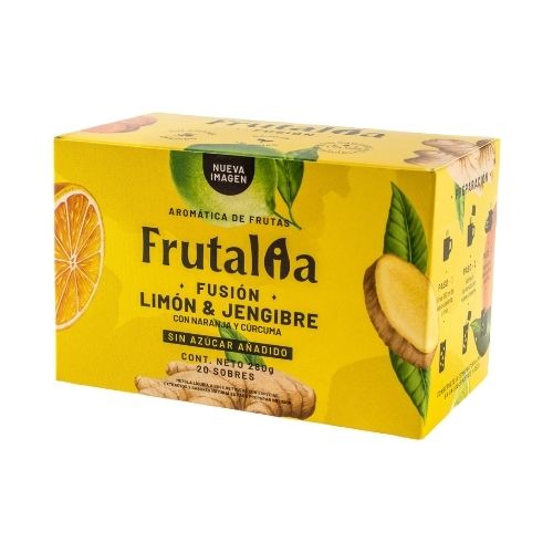 Aromatica Frutalia Fusion Limon Jengibre Caja X20 Sobres