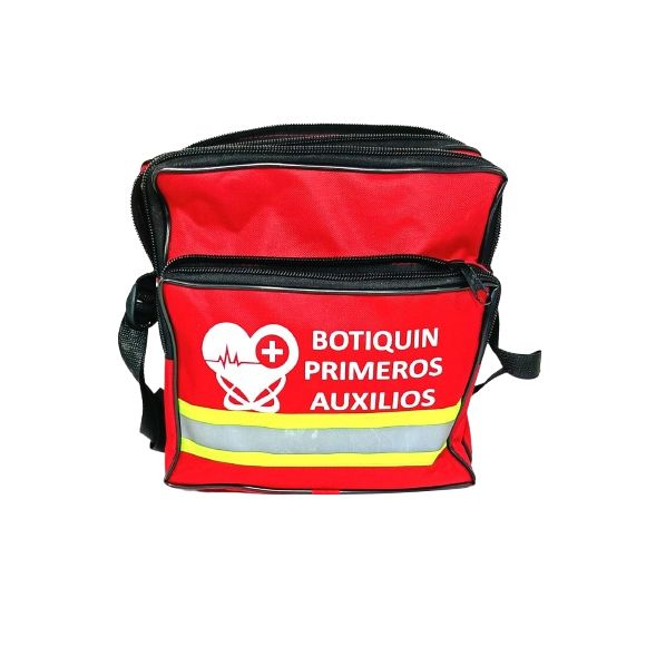 Botiquin En Morral Con Medicamentos De Primeros Auxilios Tipo A