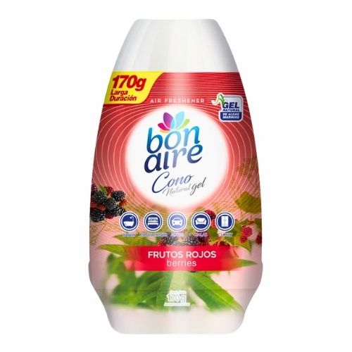 Ambientador Bonaire Gel Frutos Rojos X170 Gr