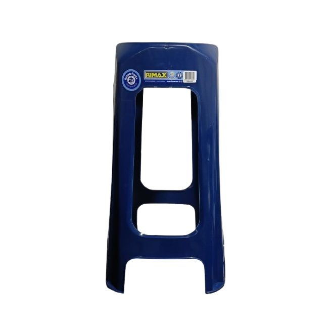 Butaco Plastico Tipo Bar Azul Oscuro