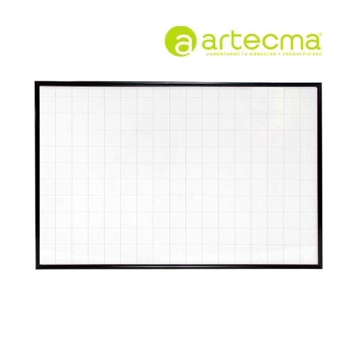 Tablero Acrilico 80x120 Cms Marco Aluminio Artecma Ref 2117