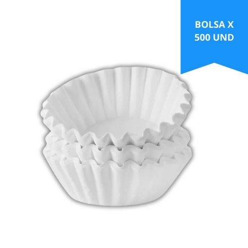 Filtro De Papel Para Cafetera 25CM Paq.x500u.