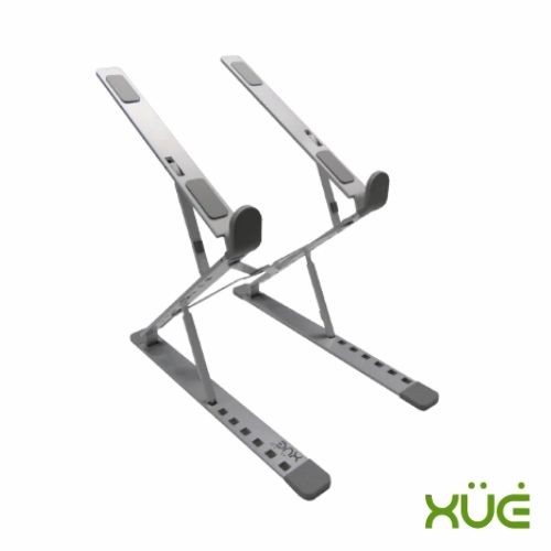 Base Para Portatil En Aluminio Plateado 7 Posiciones ACC-BPX-1315