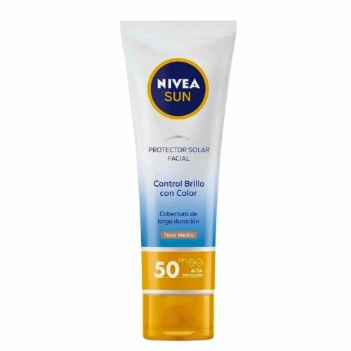 Bloqueador Nivea Facial Control Brillo Medio FSP50 50ml