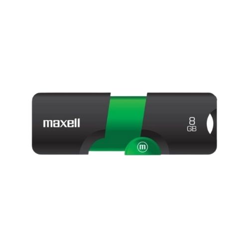 Memoria USB Maxell 8 GB Flix Black/Green