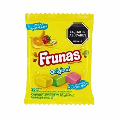 Caramelo Frunas Original Surtida Paq.x 26u.