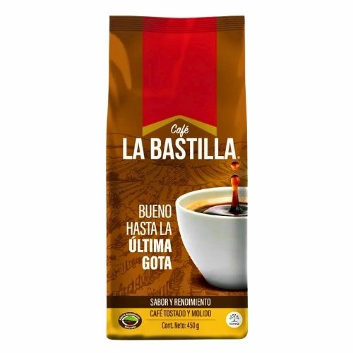 Café La Bastilla Tostado y Molido 450 gr