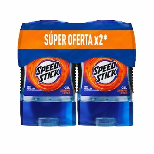 Desodorante Hombre Speed Stick  Xtreme Ultra Gel Frasco X2u. 85 Gr