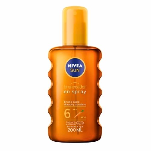 Bronceador Nivea Sun SPF6 Spray X 200 ML