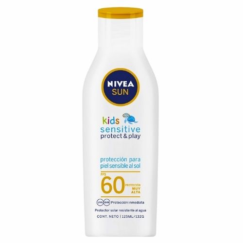 Protector Solar Nivea Sun Kids Fps60 X 125Ml