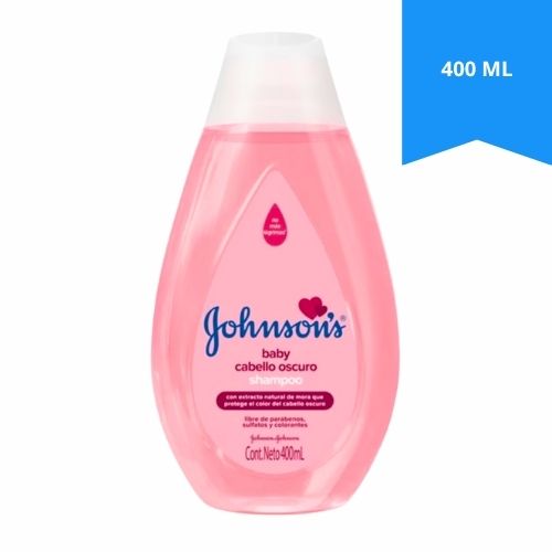 Shampoo Baby Johnsons Cabello Oscuro X 400 Ml