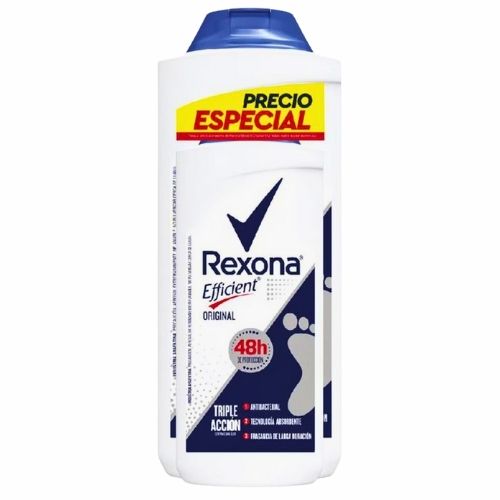 Talco Rexona Efficient Original X 180g + 55g