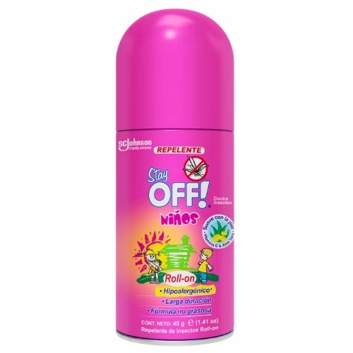 Repelente Stay Off Roll On Nino 40 Gr