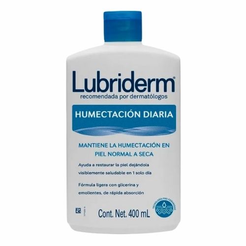Crema Lubriderm Humectación Diaria Frasco 400 ml