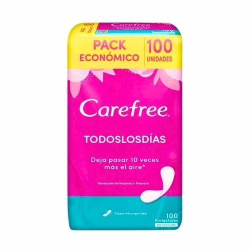 Protectores Carefree Todos Los Dias Caja X100 Und