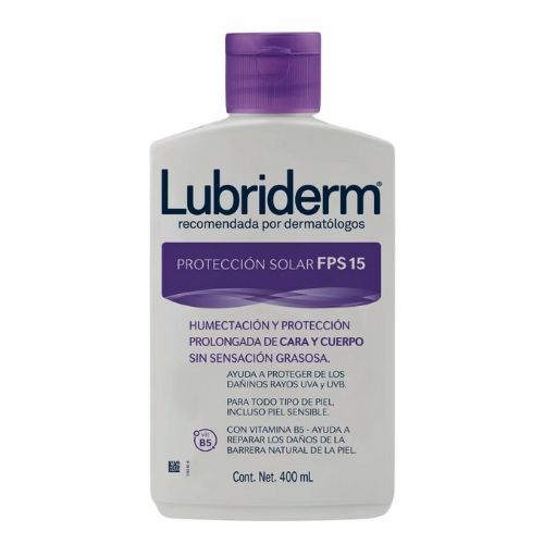 Crema Lubriderm Uv Fps 15 X 400 Ml