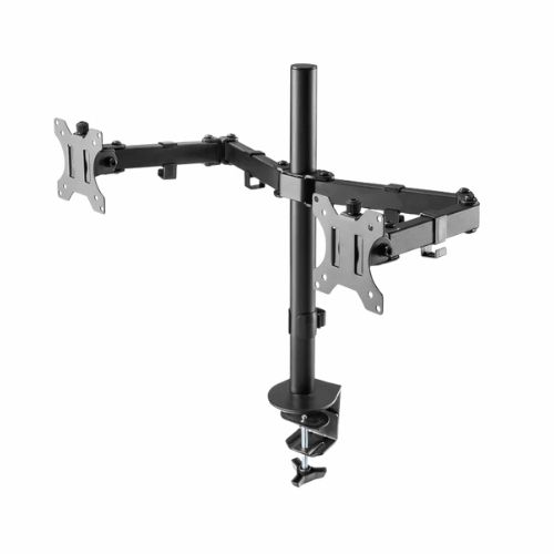 Brazo Para Monitor Doble 9kg 17 A 32 Pulgadas