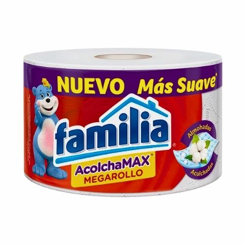 Papel Higienico Familia Acolchamax Megarollo Empaque Individual T.Hoja