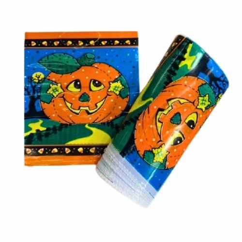 Bolsa Plastica Motivo Halloween Pequeña X100 Unidades