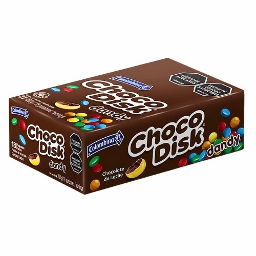 Dandy Chocodisk  Paq.x 18u.
