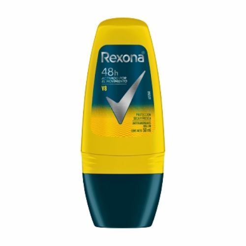 Desodorante Rexona V8 Roll On Hombre X 50 Ml