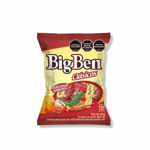 Caramelo BigBen Clasico Paq.x100u.