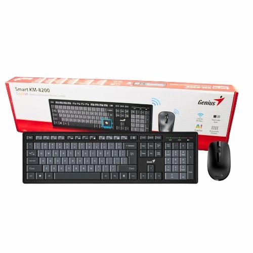 Combo Teclado + Mouse Genius KM-8200 Inalambrico N/P 31340003420