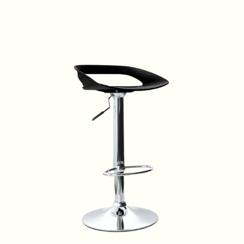 Silla Butaco Tipo Bar Tribeca Base Cromo