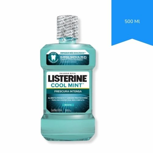 Enjuague Bucal Listerine Cool Mint X 500 Ml