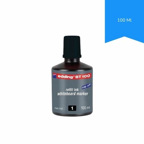 Tinta para Marcador Borrable 100 Ml Negra Edding