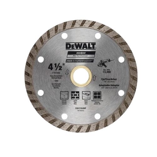 Disco Diamantado De 4.1/2 Pulg Turbo Corona Continua